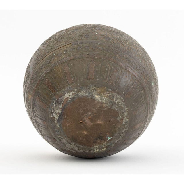 Late 19th Century Indian Brass and Copper Lota Water Pot For Sale - Image 5 of 5