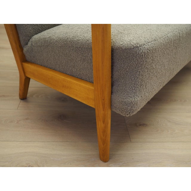 Beech Sofa by Soren Hansen for Fritz Hansen, 1960s For Sale - Image 12 of 15