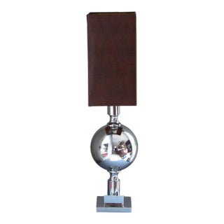 Table Lamp in Chrome, 1968 For Sale