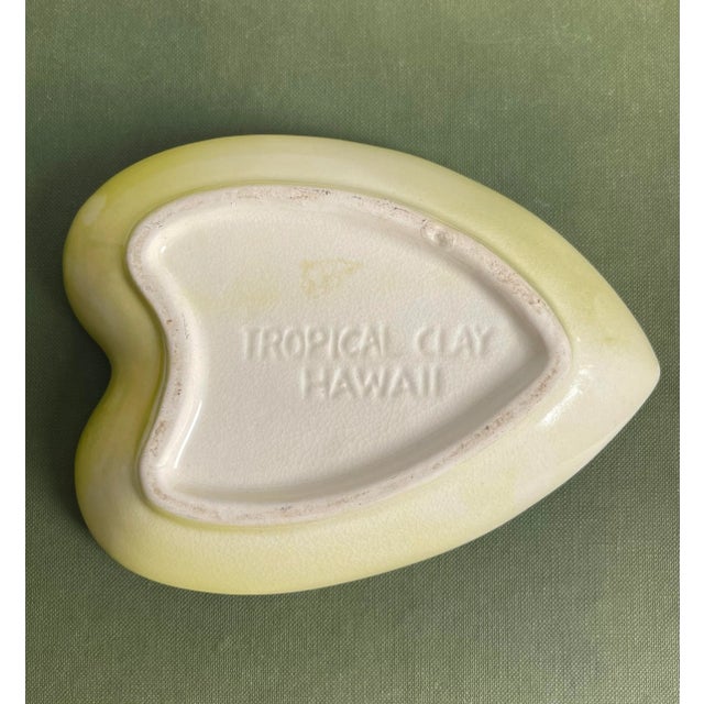 Mid-Century Modern Vintage Hawaiian Ceramic Trinket Dish For Sale - Image 3 of 8