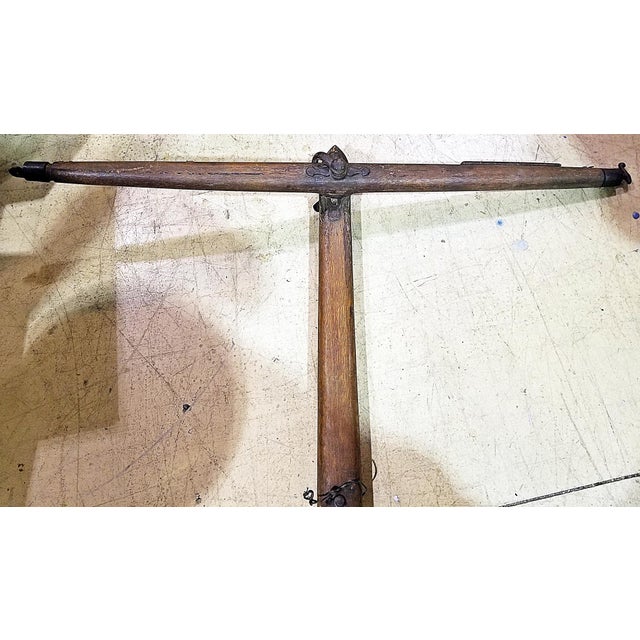 Mid 19th Century Antique Double Horse Yoke Oxen For Sale - Image 5 of 9