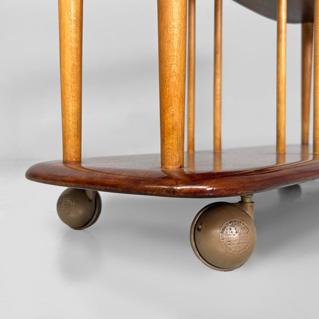 Mid-Century Modern English Wooden Cart by Lucian Ercolani for Ercol, 1960s For Sale - Image 16 of 18