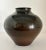 Ceramic Glazed Raku Vase, Midnight Blue Handmade Pottery by Artist Russell 'Rusty' Van Baren For Sale - Image 4 of 10