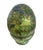 19th Century French Green Mercury Glass Egg Form Liqueur Cave With Decanter and Glasses - 5 Piece Set For Sale In Dallas - Image 6 of 7