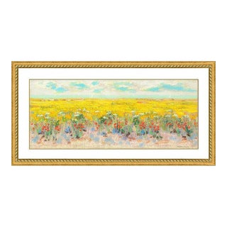 Mid 20th Century Flower Pasture, Natale Addamiano For Sale