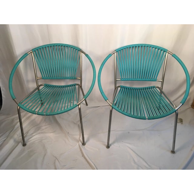 Mid-Century Modern 1960s Mid-Century Modern Ames Hoop Chairs - a Pair For Sale - Image 3 of 9