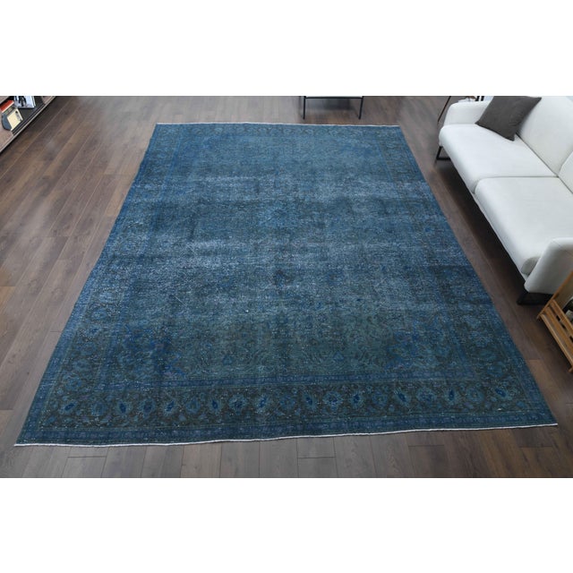 Vintage Persian Hand-Knotted area rug is a semi-antique vintage area rug. The '70s Eastern region of Anatolian's unique...