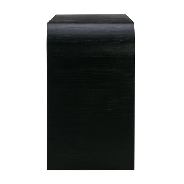 Hump 6 Drawer Black Dresser For Sale - Image 4 of 10