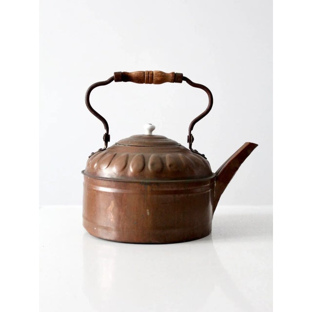 Antique Copper Tea Kettle Chairish