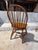 Set of 4 Nichols & Stone Brace Back Windsor Style Oak Side Chairs For Sale - Image 17 of 17