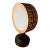 Vintage Mid-Century Hollywood Regency Casco "The Starlet" Lighted Vanity Mirror For Sale
