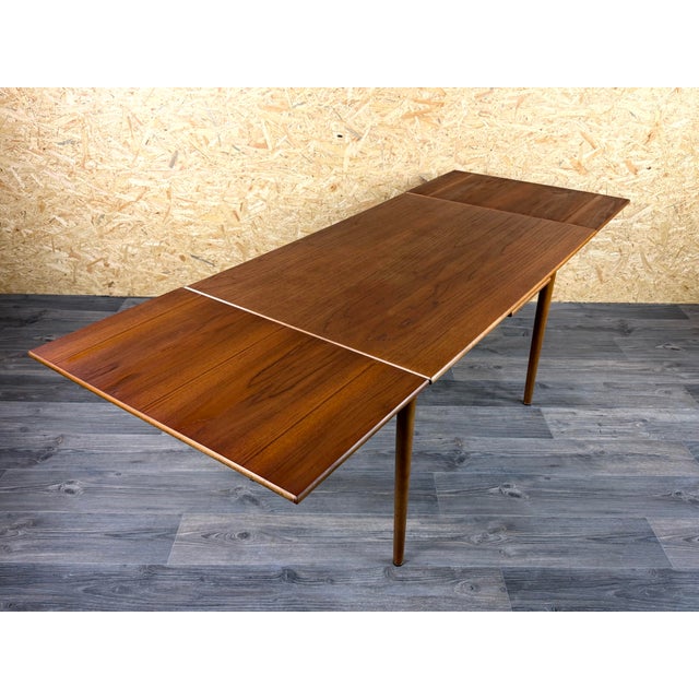 Vintage Danish Teak Dining Table, 1960s For Sale - Image 13 of 18