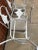 1950s Woodard Trianon Wrought Iron Patio Dining Chairs Hollywood Regency Set of 4 For Sale - Image 12 of 14