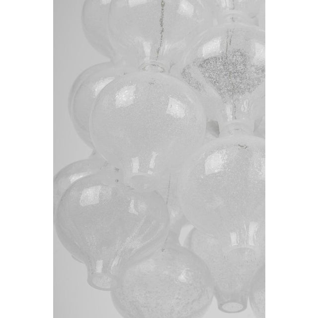 1960s Small Tulipan Glass Pendant attributed to Kalmar, Austria, 1960s For Sale - Image 5 of 18