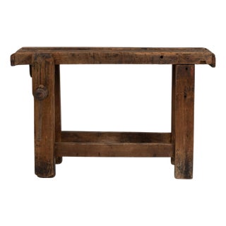 20th Century French Wooden Work Table For Sale