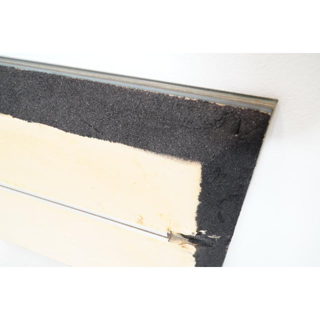 Square Glass Art Mirror by Michel Martens, Belgium, 1970s For Sale - Image 13 of 14