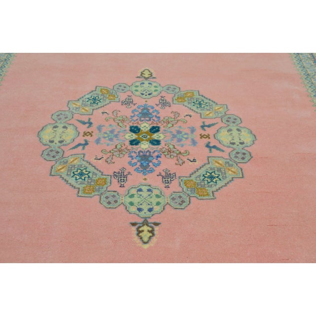 Late 20th Century Late 20th Century Vintage Moroccan Rug - 6'5'' X 10'5'' For Sale - Image 5 of 6