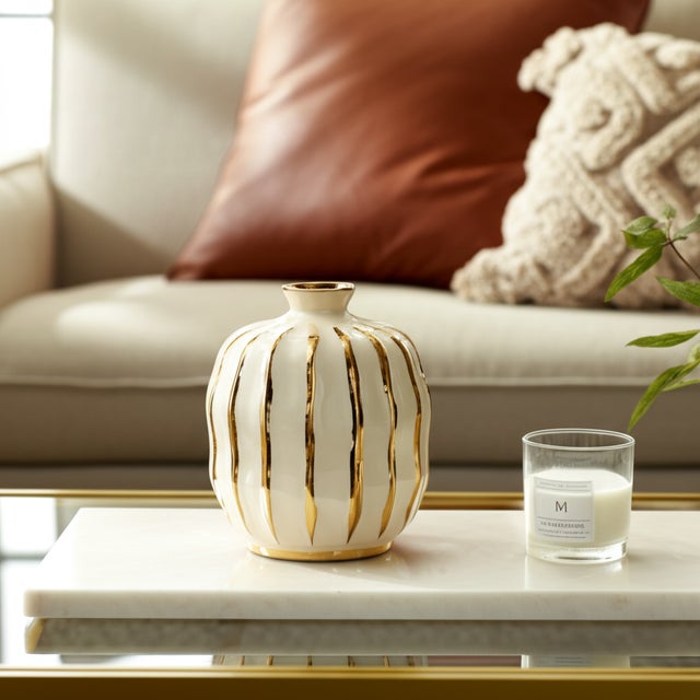 Contemporary Regalia Vase Small For Sale - Image 3 of 11
