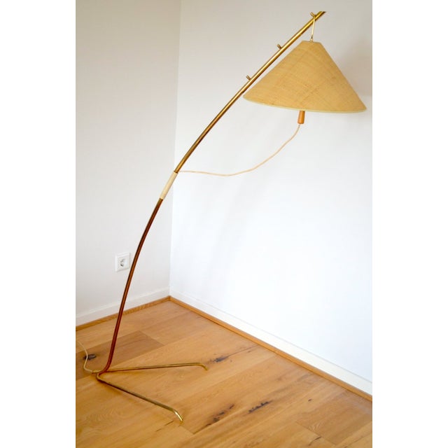 Mid-Century Austrian Floor Lamp from J. T. Kalmar, 1950s For Sale - Image 16 of 16