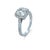 Cartier Platinum Destinée Diamond Ring 2.31ct 5.43g, Size 5.5 For Sale - Image 6 of 18