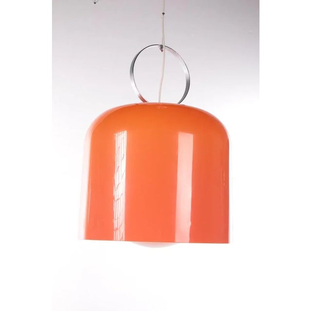 Vintage alvise hanging lamp by luigi massoni for guzzini - 1970s design discover the charm of retro lighting with the xl...