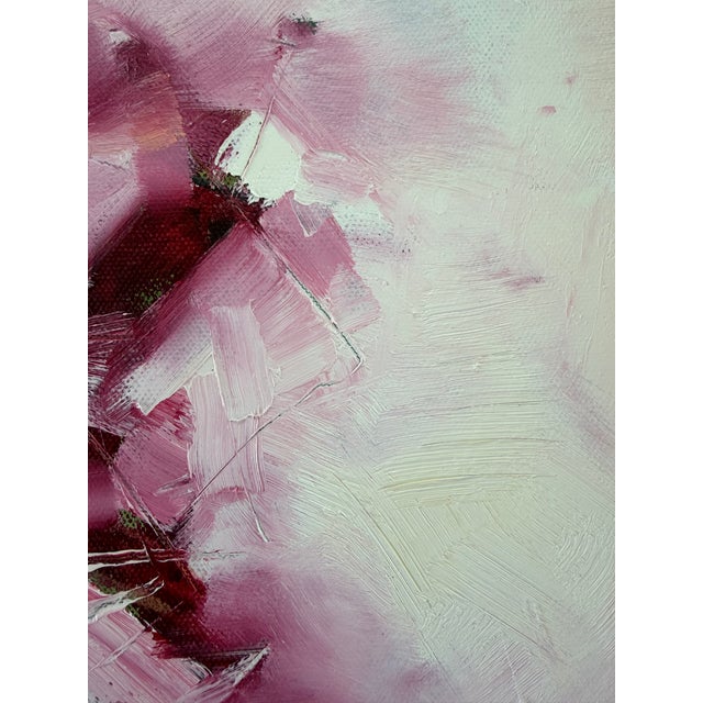 Hibiscus Abstract Expressionist Painting For Sale - Image 4 of 4