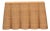 Rattan Tromp l'Oeil Ghost Console Table For Sale