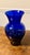 Mid 20th Century Cobalt Blue Glass Vase For Sale - Image 5 of 9