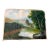 Signed Oil on Canvas River Landscape, 2007 For Sale