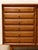 Mid-Century Modern Vintage Mid-Century Modern Walnut Gentleman’s Dresser For Sale - Image 3 of 12