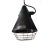 Black Industrial Bakelite Pendant Lamp from Veb Narva, Germany, 1960s For Sale - Image 8 of 8
