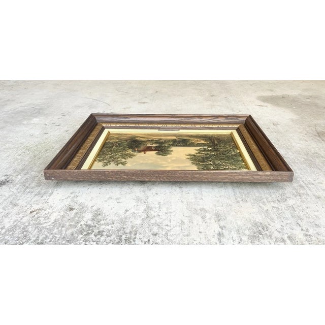 1940s Alfred Vickers “Spring Afternoon” Vintage Framed Reproduction Print For Sale In Dallas - Image 6 of 8