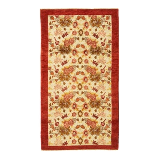Vintage Circa 1940 Turkish Kayseri Rug - 3'3 X 5'1 For Sale