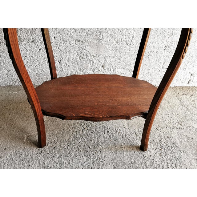 Antique Console Table with Drawer, Belgium, 1900s For Sale - Image 11 of 13