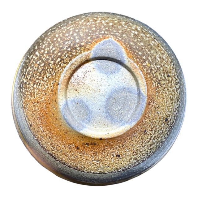 Karen Karnes (1925-2016) Studio Pottery Salt Glaze Bowl Mid Century Modern Ceramic For Sale - Image 11 of 12