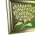 Abstract Expressionism Original Botanical Flower Painting in Brushed Gold Frame, Oil on Canvas, 14.5" X 14.5" by Tatiana Duperault For Sale - Image 3 of 4