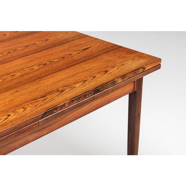 Large Extendable Dining Table in Rosewood by J.L. Møllers, Denmark, 1960 For Sale - Image 12 of 18
