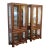 Hollywood Regency Tall China Display Cupboard Cabinets a Pair 5888 For Sale