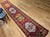 Textile Vintage Turkish Oushak Runner, Handwoven Wool Pile, Geometric Pattern, 3' x 15' For Sale - Image 7 of 16