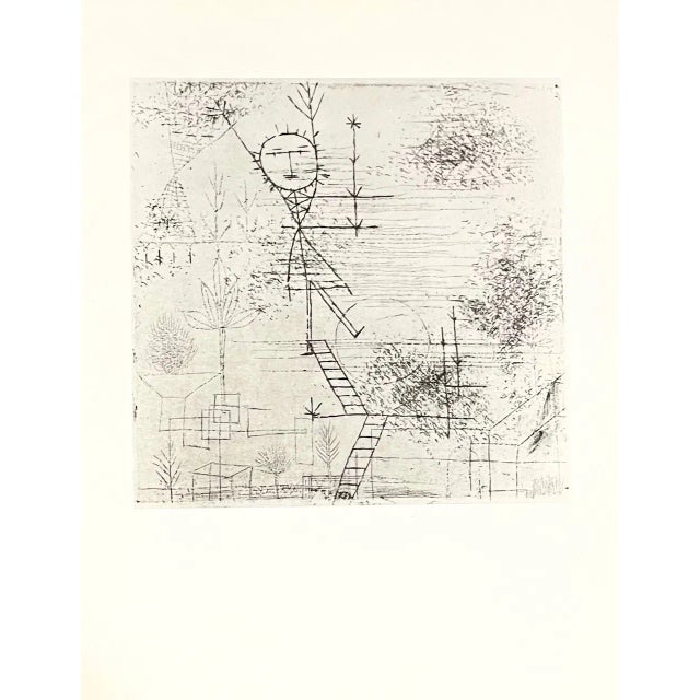 Artist: Paul Klee Country: Switzerland / Germany Title: Height – 1928 Medium: Engraving – 37 printed: 1947 by Meriden...