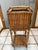 Beautiful and unique vintage Bamboo split reed plant stand. Made in the Philippines - estimated from the 1970s. In good...
