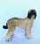 Vintage Porcelain Dog Figurine "Afghan Hound". For Sale - Image 4 of 4
