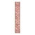 Long Antique Caucasian Karabagh Runner With Ivory and Rose Field Design For Sale