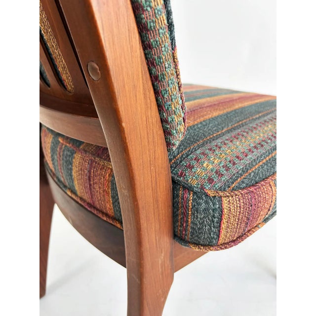 1960s John Keal Brown Saltman Dining Chairs, Set of Four For Sale - Image 12 of 16
