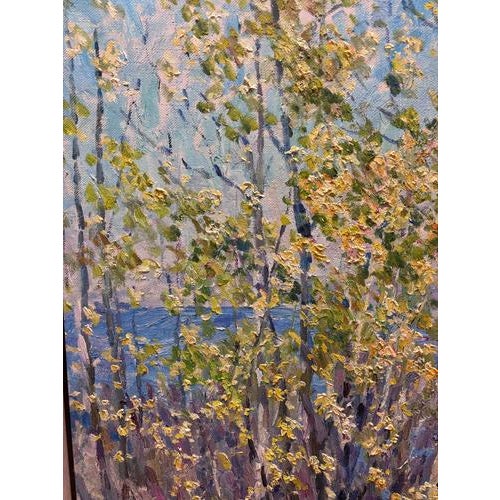 Georgij Moroz, Autumn, Oil on Canvas For Sale - Image 4 of 9