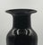 Mid-Century Modern Murano Sommerso Jet Black Art Glass Vase With Controlled Bubble Base, 1970s For Sale In Detroit - Image 6 of 8