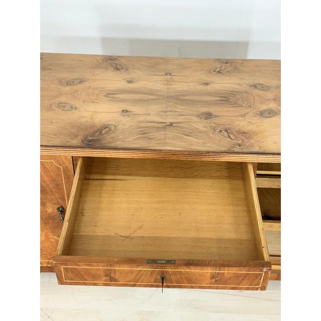 Art Deco Desk in Wood For Sale - Image 4 of 11