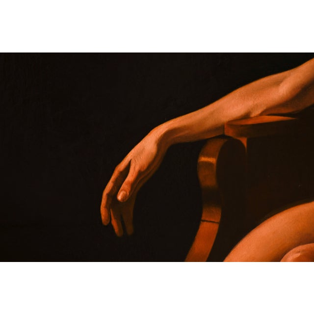 Realist Figurative Oil Painting 1985 "Pandora" by Anita Janasova For Sale In Los Angeles - Image 6 of 10
