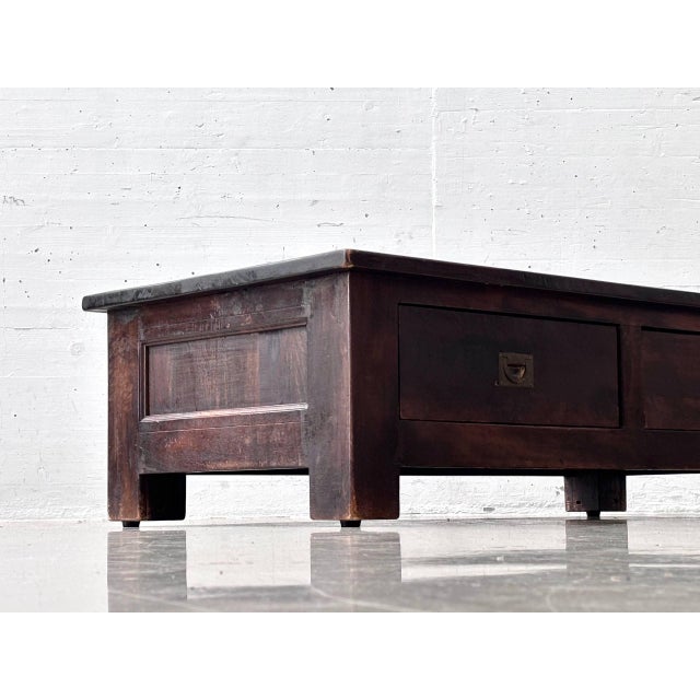 Colonial Coffee Table with Drawers For Sale - Image 10 of 16