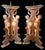 Brown Italian Palace Candleholders, Set of 2 For Sale - Image 8 of 8
